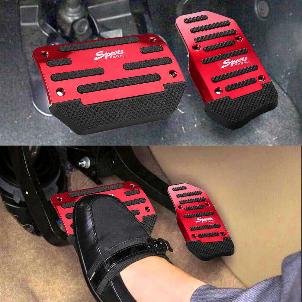 Non-Slip Universal Car Brake Pedal Cover - Anti-Skid Rubber Foot Treadle for Safe Driving - Perfect for SUVs, Sedans & Trucks