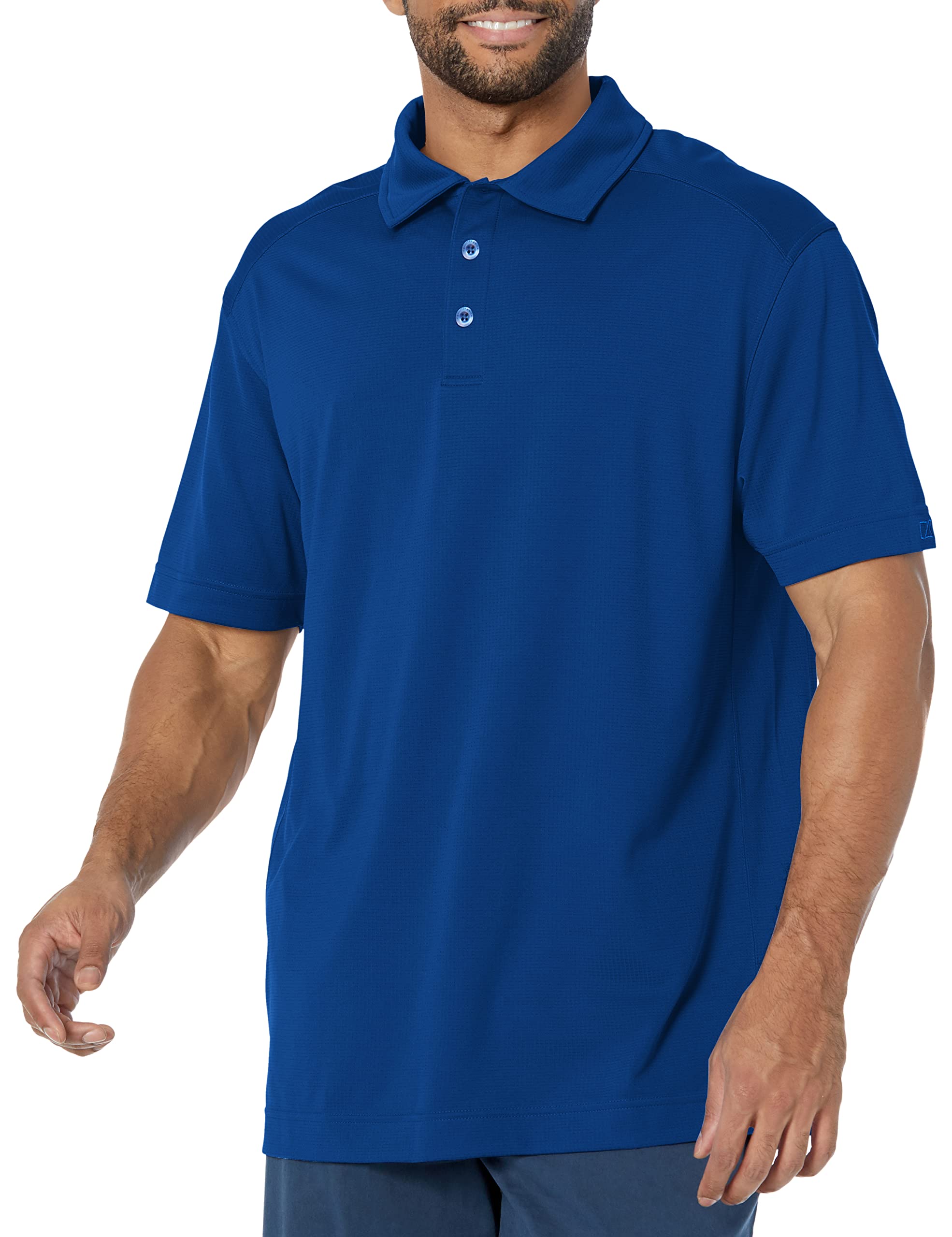 Cutter & Buck Men's Big & Tall CB DryTec Performance Polo Shirt - Moisture-Wicking, Breathable for Golf, Work & Casual Wear