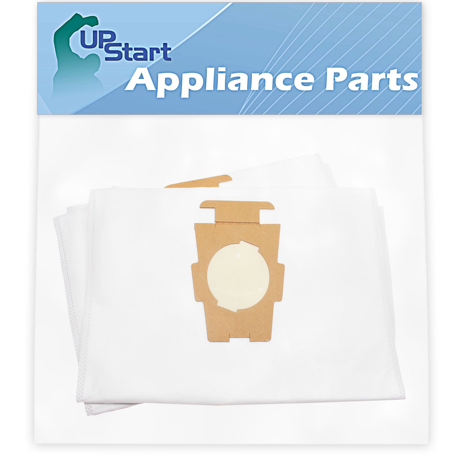 Upstart Battery 2 Replacement Vacuum Bags for Kirby Generation 5 - Compatible with Kirby 204811, Style F, Twist & Sentria Models | Universal Vacuum Cleaner Bags | Ideal for Deep Cleaning Carpets & Upholstery