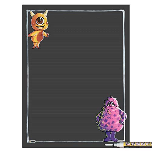Pink, Purple, and Orange Monsters With 1 White Marker
