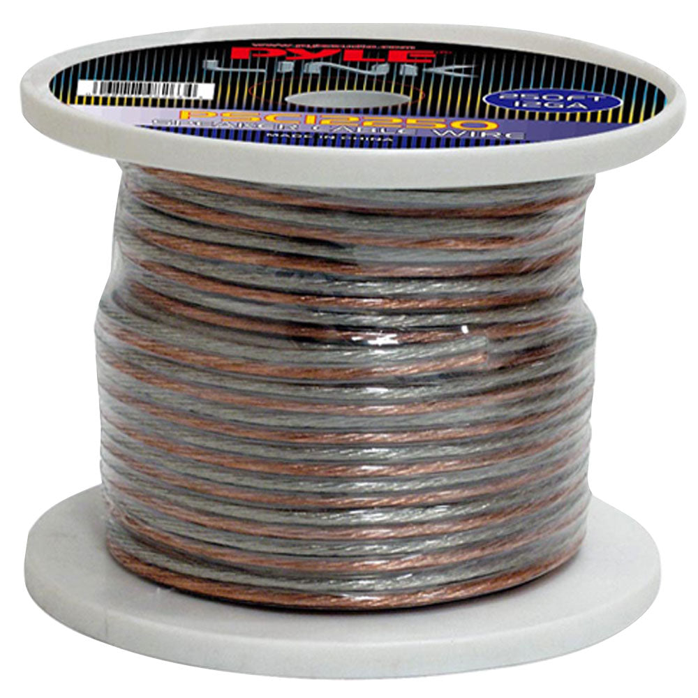 12 Gauge 250 Ft. Speaker Zip Wire - Heavy Duty Outdoor/Indoor Audio Cable for Home Theater, PA Systems & Professional Installations