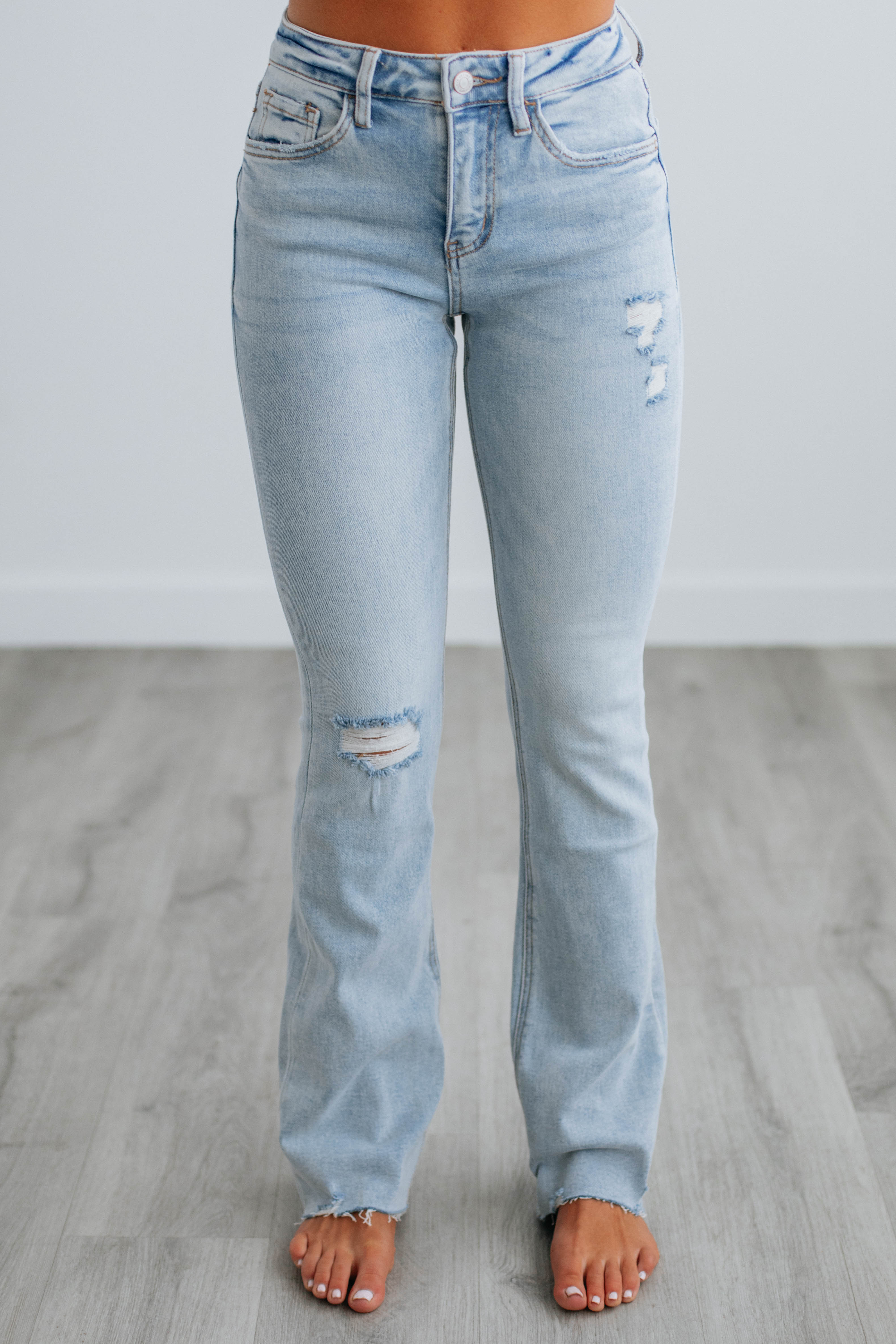 Elizabeth Vervet Women's High-Waisted Skinny Jeans - Stretch Denim Pants for Casual Wear & Night Out