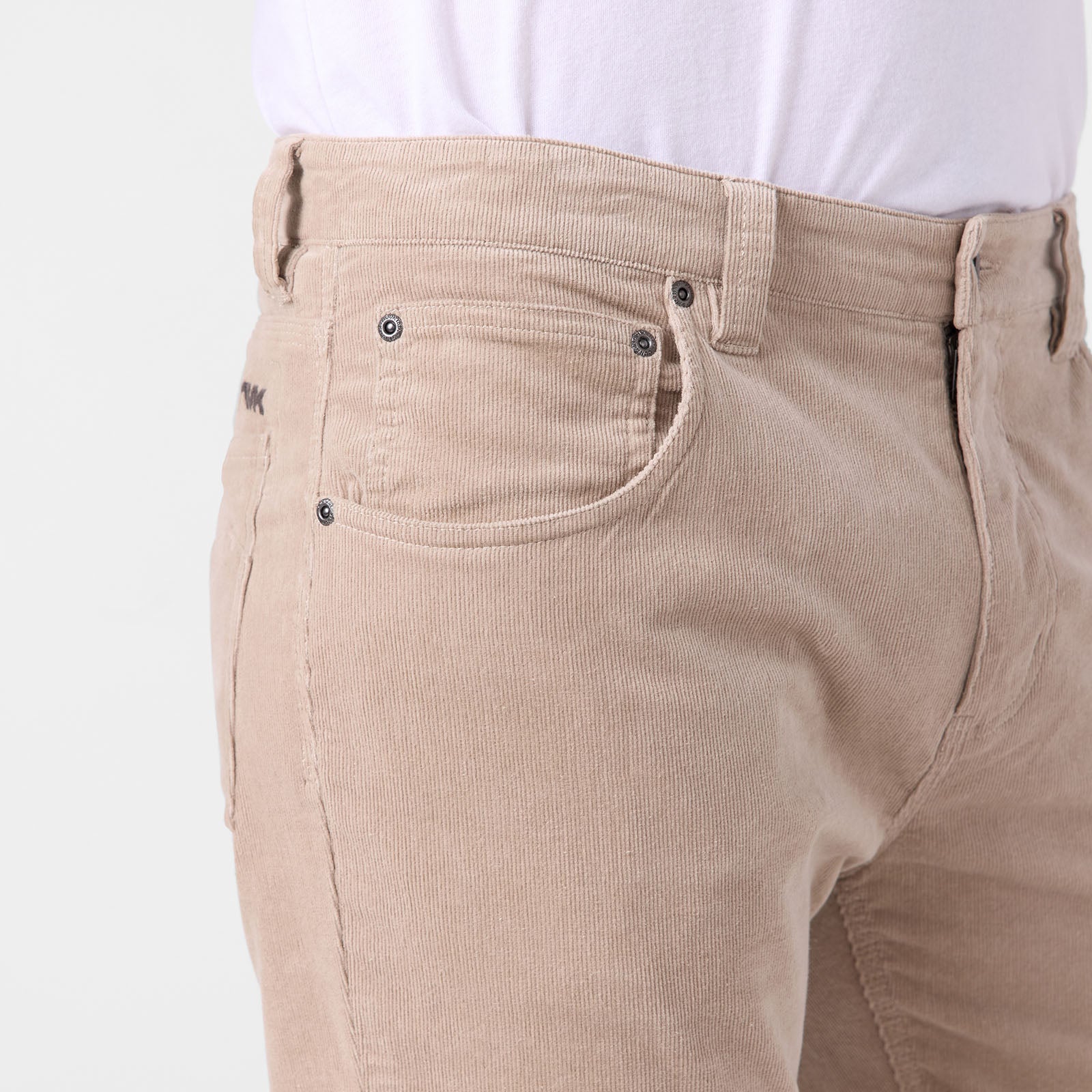 Men's Modern Fit Crest Cord Pants - Comfortable & Stylish Casual Trousers for Work, Travel & Everyday Wear