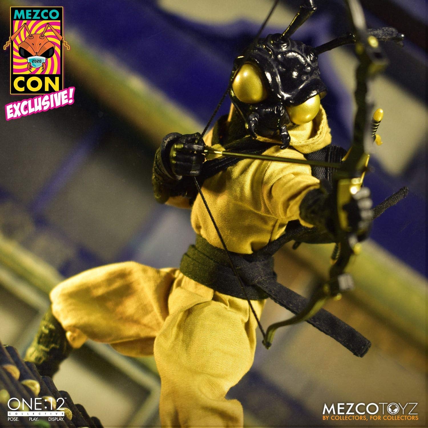 Mezco One:12 Collective Gomez Action Figure - The Clan of The Golden Dragon Edition (2020 Con Exclusive) | Limited Edition Collectible for Display & Comic Conventions