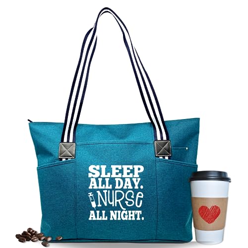 Teal Nurse All Night Tessa