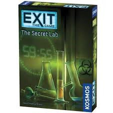 EXIT: The Game – The Secret Lab | Escape Room Board Game for Adults & Families | Perfect for Game Nights & Team Building