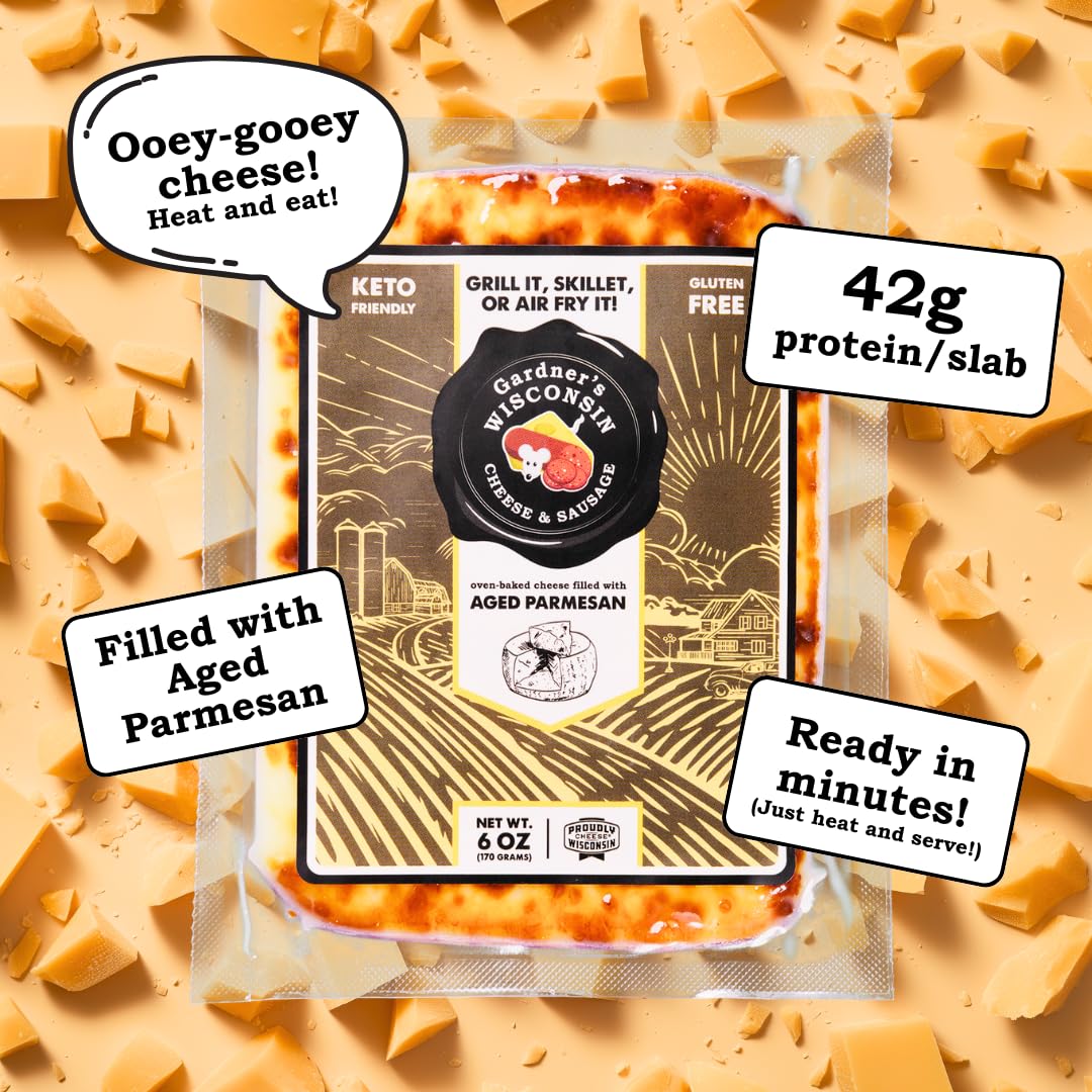 Gardner's Wisconsin Artisan Oven-Baked Cheese (9-Pack Bundle) – Handcrafted in Wisconsin | Perfect for Holiday Gifts, Grilling, BBQs & Festive Gatherings | Great for Charcuterie Boards, Wine Pairings & Party Appetizers