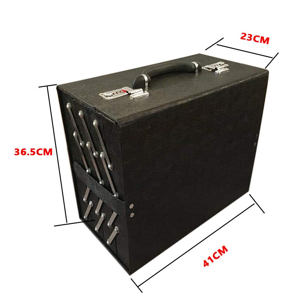LOYALHEARTDY 48 Slot Black Sunglasses Display Case - PU Leather Eyeglass Storage Box Organizer for Men & Women - Perfect for Retail Stores, Home Display, and Eyewear Collection Organization