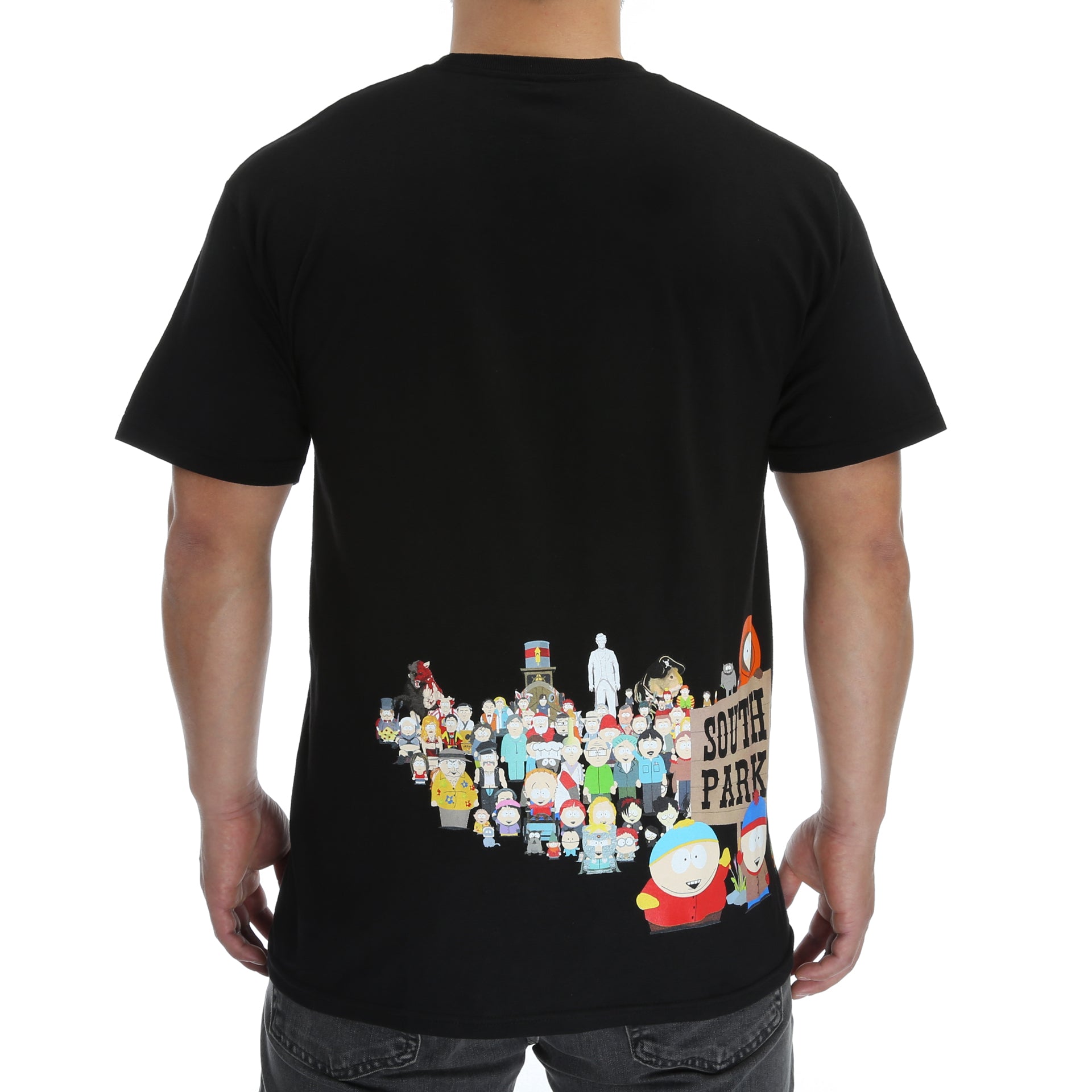 Huf x South Park Opening Tee Black - Limited Edition Graphic T-Shirt for Cartoon Fans | Perfect for Casual Wear, Street Style & South Park Merch Collectors