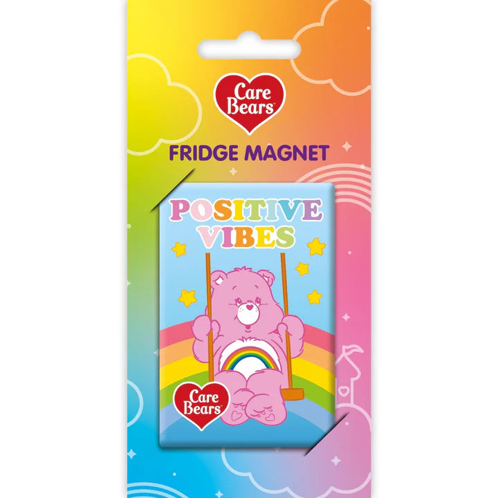 Care Bears Positive Vibes Fridge Magnet - Fun Refrigerator Decor for Kids Room, Office & Kitchen - Perfect for Collectors & Gift Giving