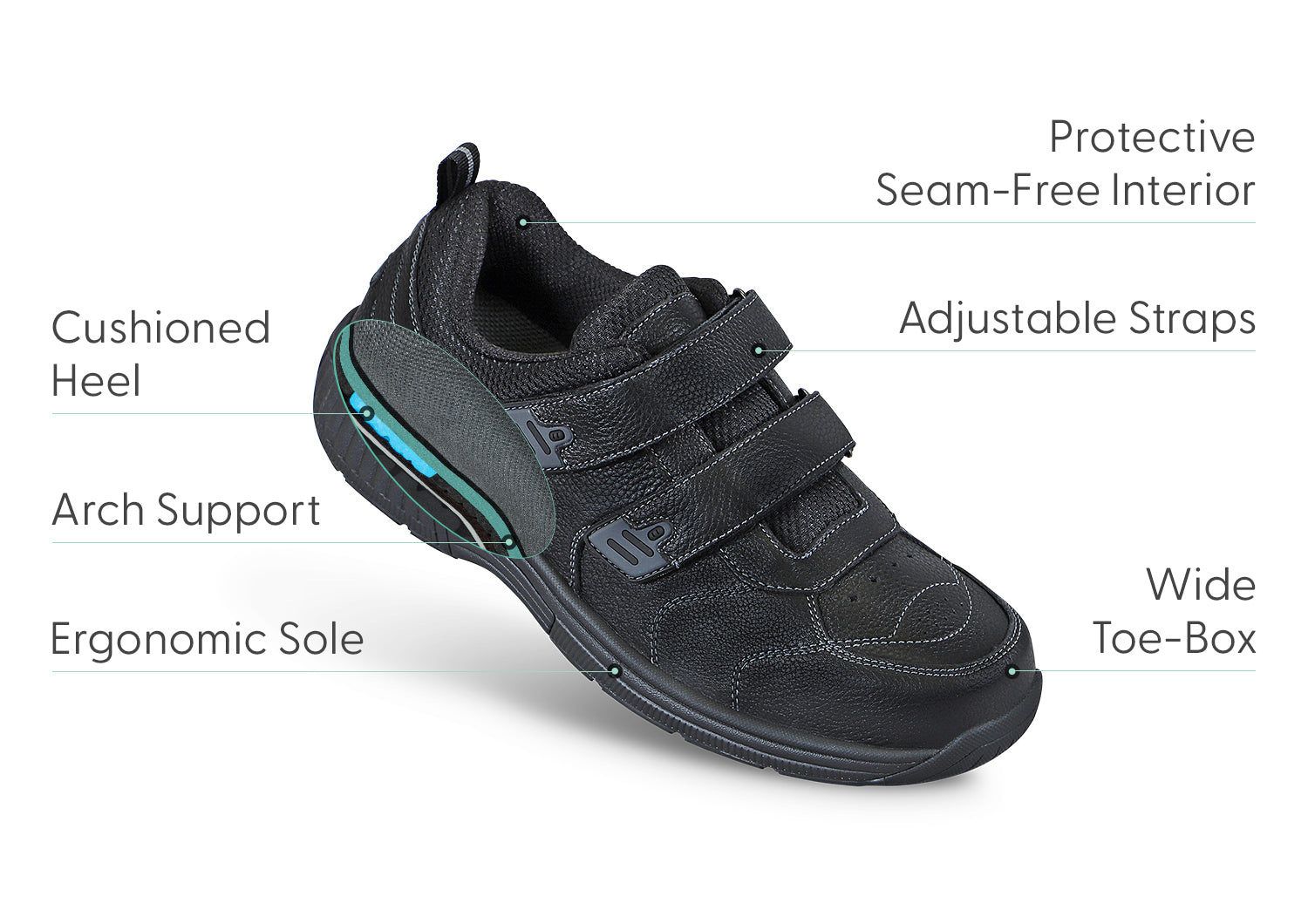 Alamo Black - Premium Quality, Durable & Stylish for Everyday Use | Perfect for Home, Office & Outdoor Activities