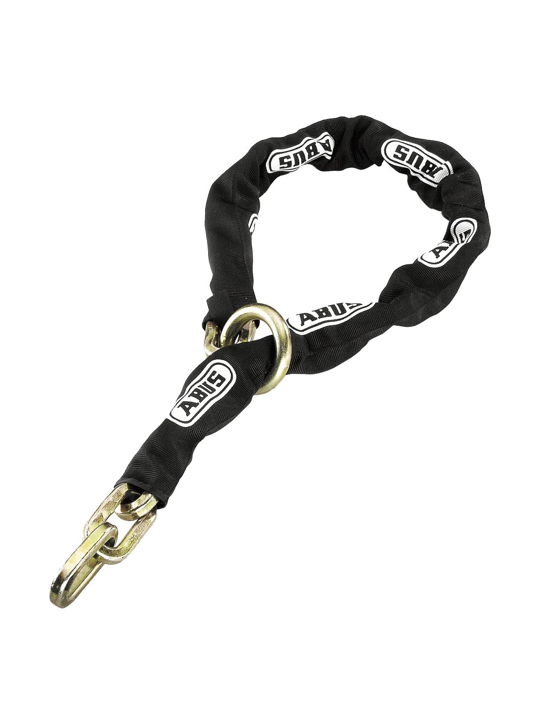 ABUS 12KS Loop Motorcycle Lock Chain - Heavy Duty 12mm Strong Security Chain (120cm Length) - Ideal for Motorbikes, Bicycles & Outdoor Equipment Protection