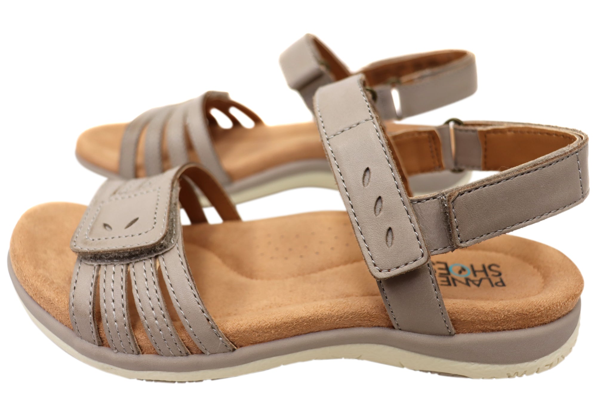 Planet Shoes Debbie Women's Leather Comfortable Sandals - Stylish & Supportive Summer Walking Shoes for Beach, Travel & Casual Outings