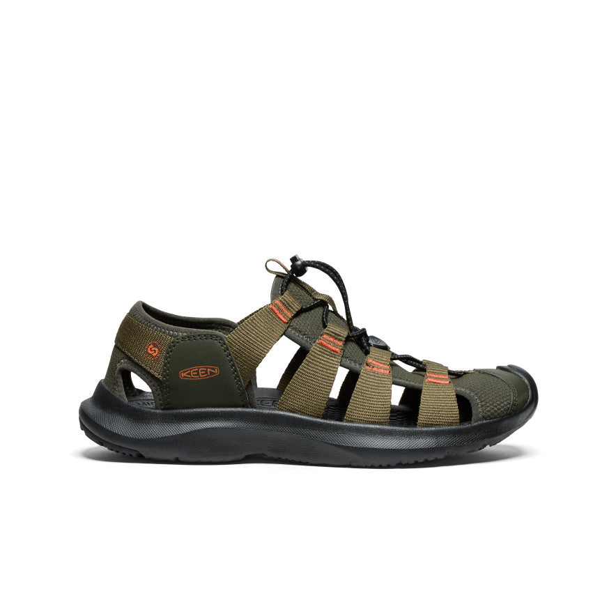 Men's Seanik H2 Sandal - Waterproof Hiking Shoes for Outdoor Adventures | Forest Night/Dark Olive | Perfect for Trail Running, Camping & Beach Walking