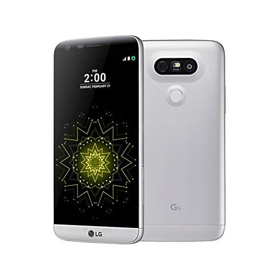 Unlocked LG G5 4G LTE Smartphone - 32GB Storage, Dual Camera, Silver (GSM Compatible) - Perfect for Travel, Photography & Everyday Use