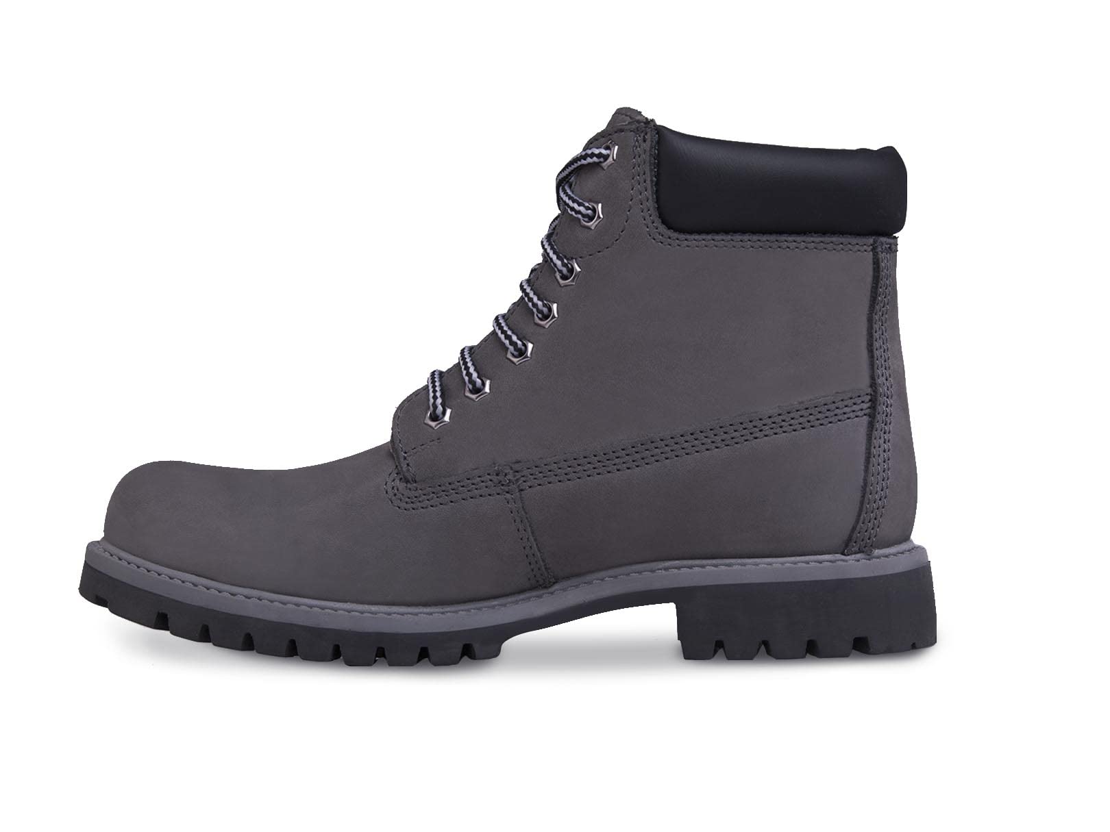 WORKLAND 77611 Men's Lightweight Lace-Up Hiking Boots - Slip Resistant Soft Toe Leather Casual Work Boots - Comfortable Outdoor & Hiking Shoes for Men - Perfect for Daily Wear, Construction, and Trail Adventures
