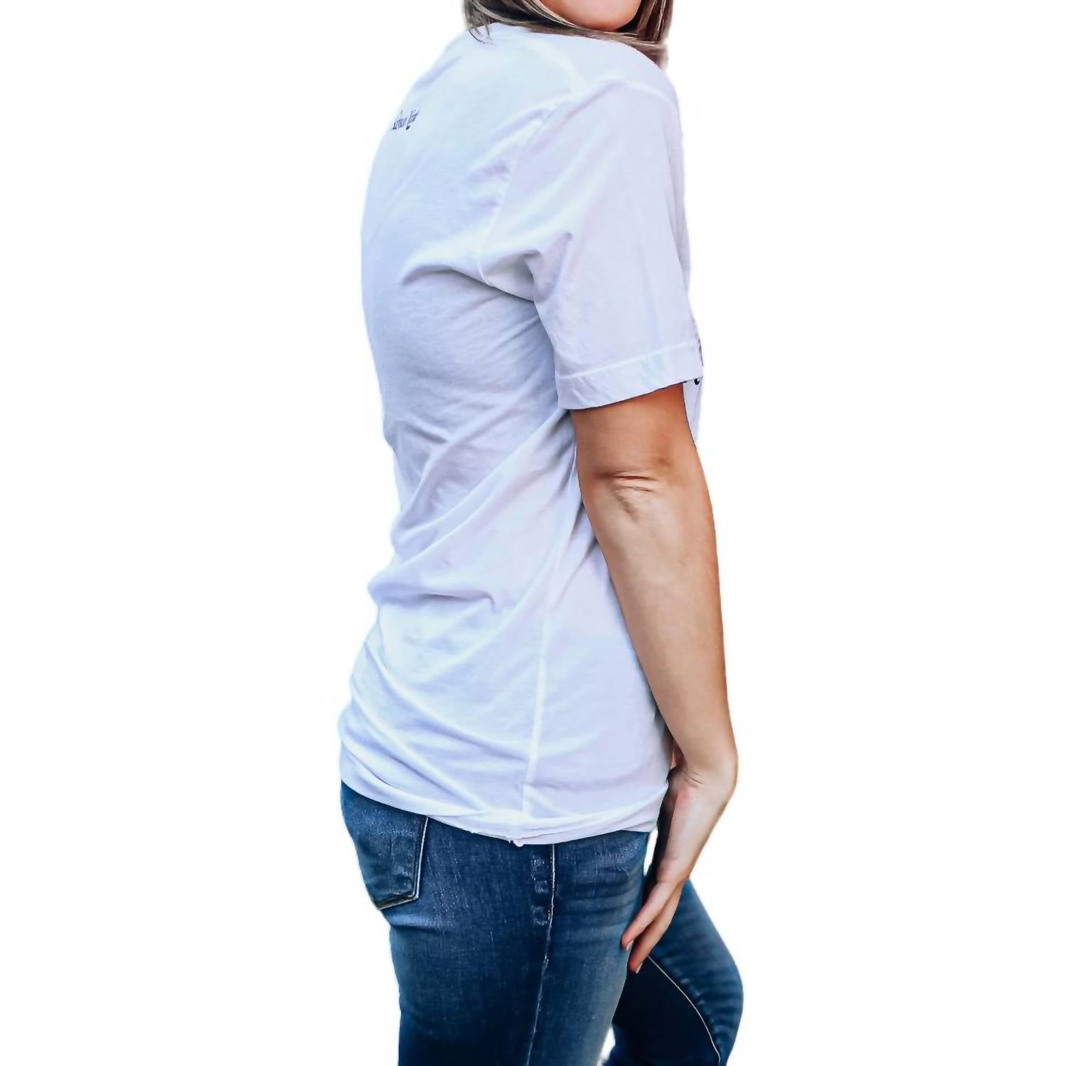 Meet Me Under The Mistletoe Short Sleeve T-Shirt - White Christmas Holiday Party Outfit for Couples & Festive Gatherings