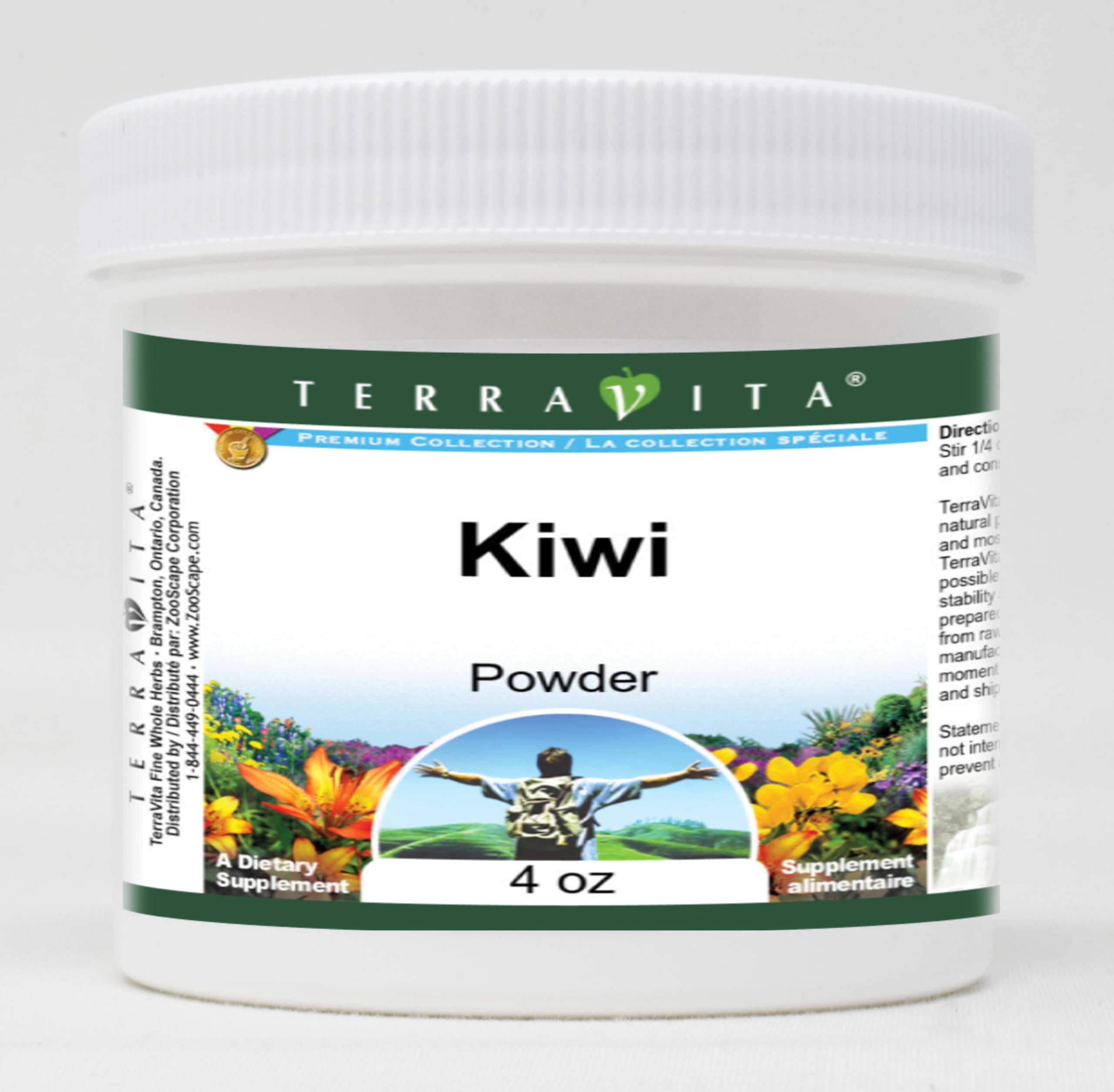 Organic Kiwi Powder 4 oz (2 Pack) - Natural Superfood for Smoothies, Baking & Healthy Snacks - Rich in Vitamin C & Antioxidants - ZIN: 520639