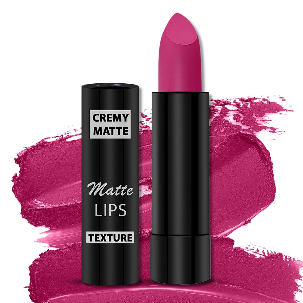 12-Pack Ramp Walk Creamy Matte Lipstick Set - Long Lasting, Highly Pigmented (Red Bloom, Rose Magenta, Pink Fusion & More) - Perfect for Parties, Date Nights & Everyday Wear