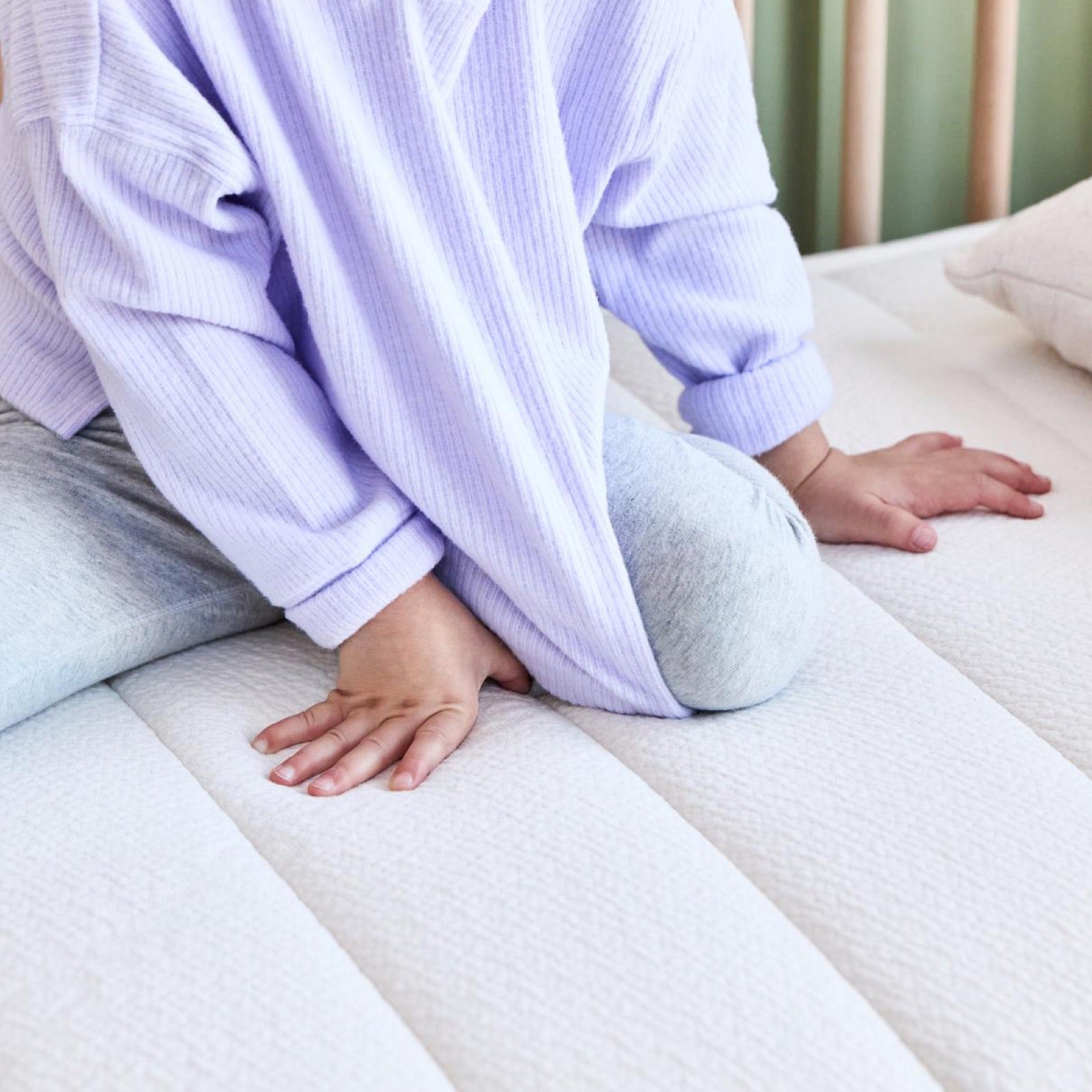 Organic Crib Mattress - Non-Toxic, Breathable & Hypoallergenic Baby Mattress for Safe Sleep | Perfect for Nursery, Daycare & Travel Cribs