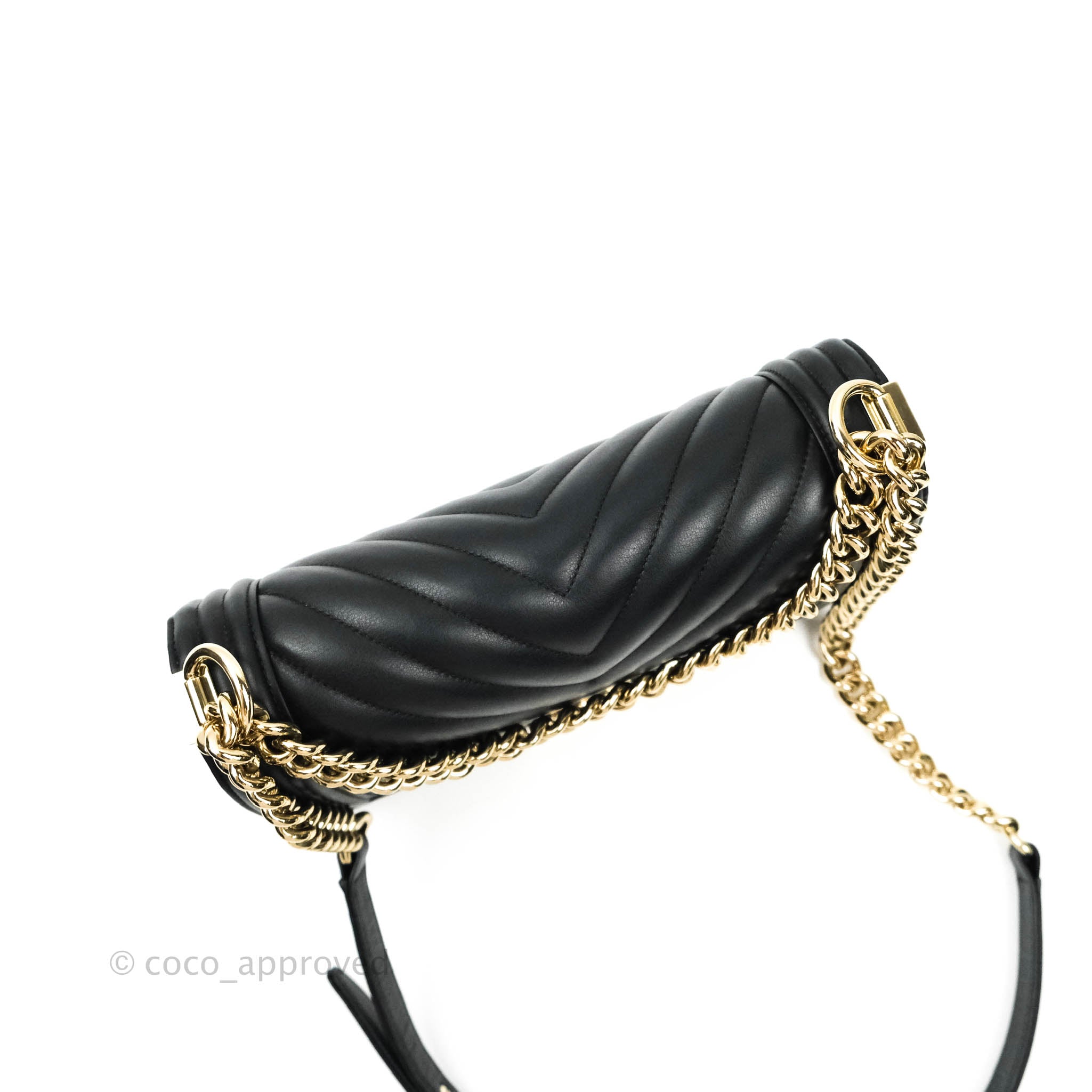Chanel Chevron Medium Boy Bag Black Calfskin Gold Hardware - Luxury Designer Handbag for Women, Perfect for Evening Parties, Date Nights & Special Occasions