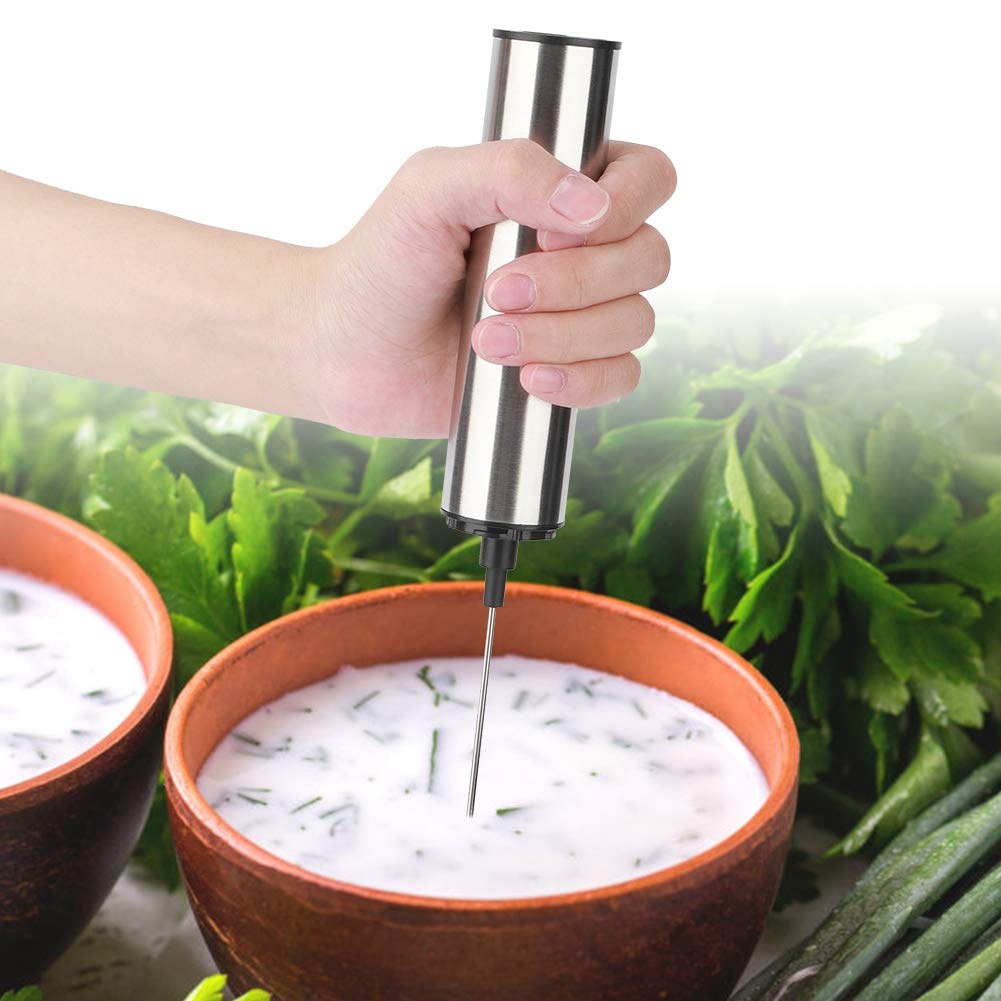 Rechargeable USB Electric Milk Frother - Handheld Whisk for Coffee, Tea, Eggs & Drinks | Perfect for Lattes, Cappuccinos & Baking at Home or Office
