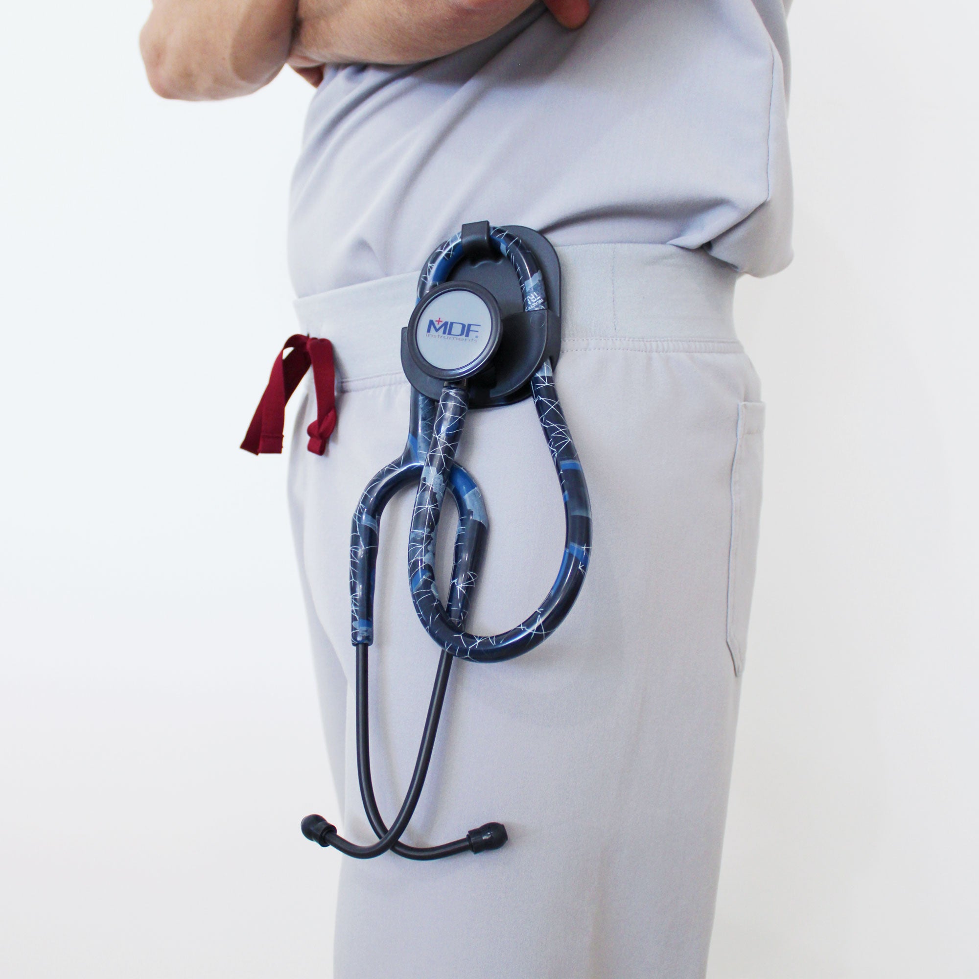 ProCardial® Titanium Cardiology Stethoscope - Realtree Trace Blue/BlackOut - Premium Medical Stethoscope for Doctors, Nurses & Healthcare Professionals - Ideal for Cardiac Exams, Patient Monitoring & Clinical Use
