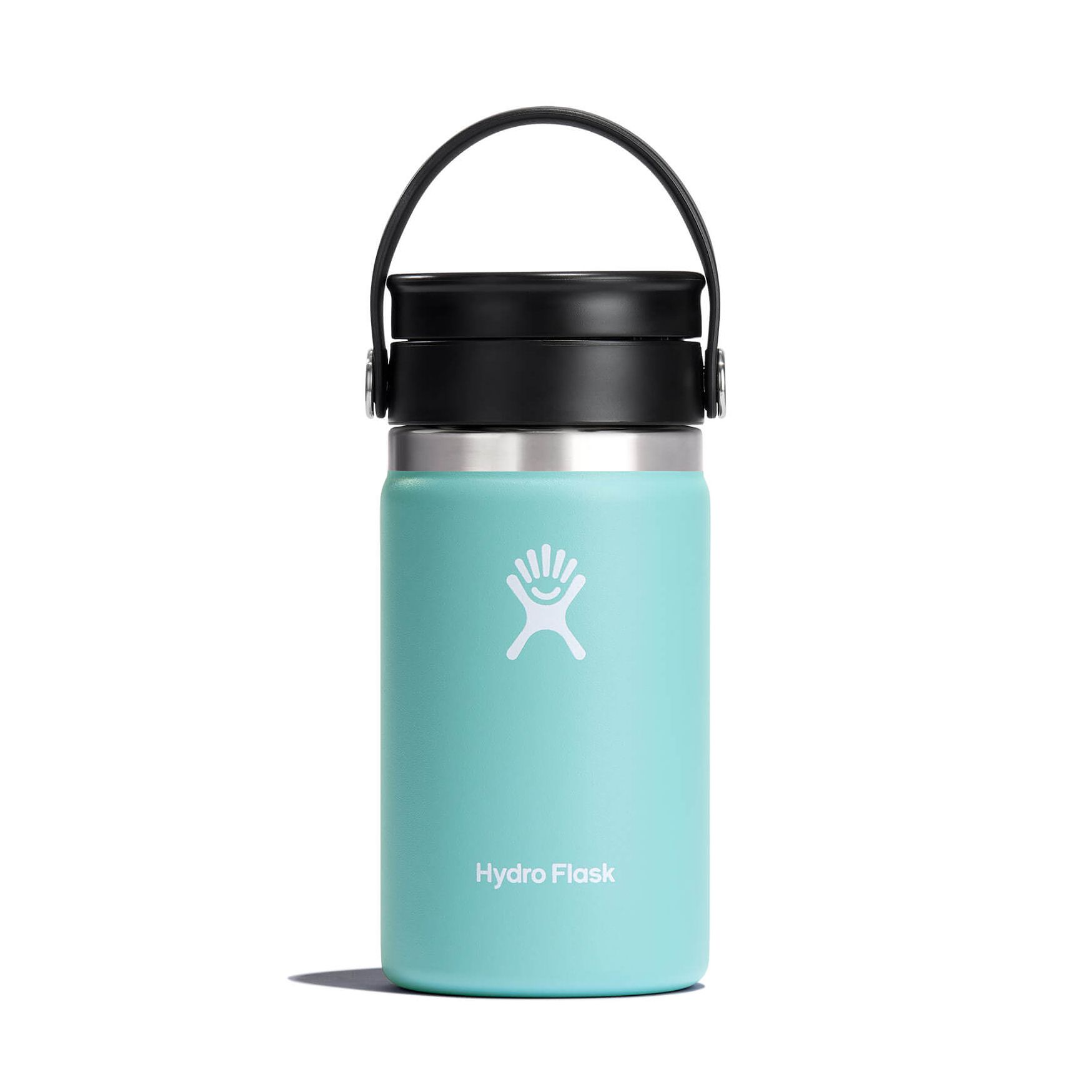 12 oz Insulated Coffee Bottle with Flex Sip Lid - Leak Proof Travel Mug for Hot & Cold Drinks - Perfect for Commuting, Hiking and Office Use