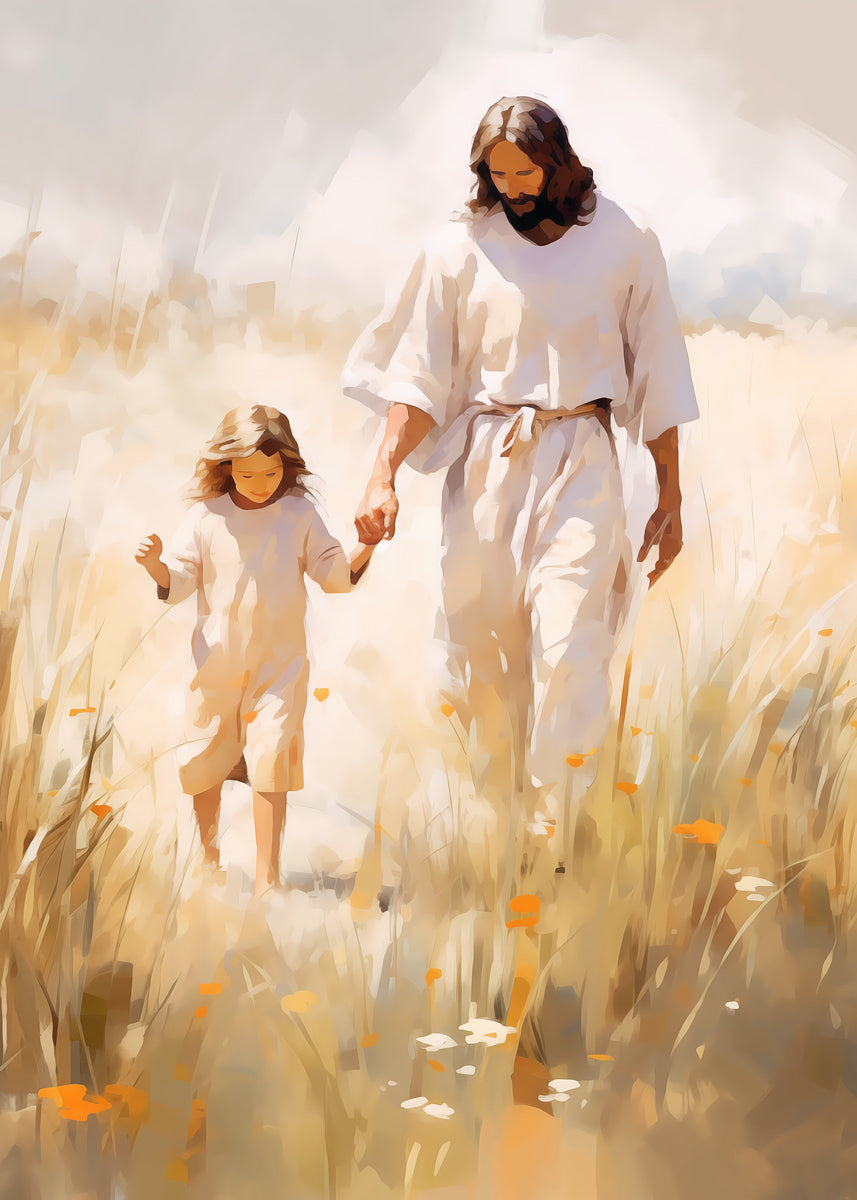 Peace In Christ By Gabriel Heaton - Inspirational Christian Wall Art for Home, Church & Office Decor
