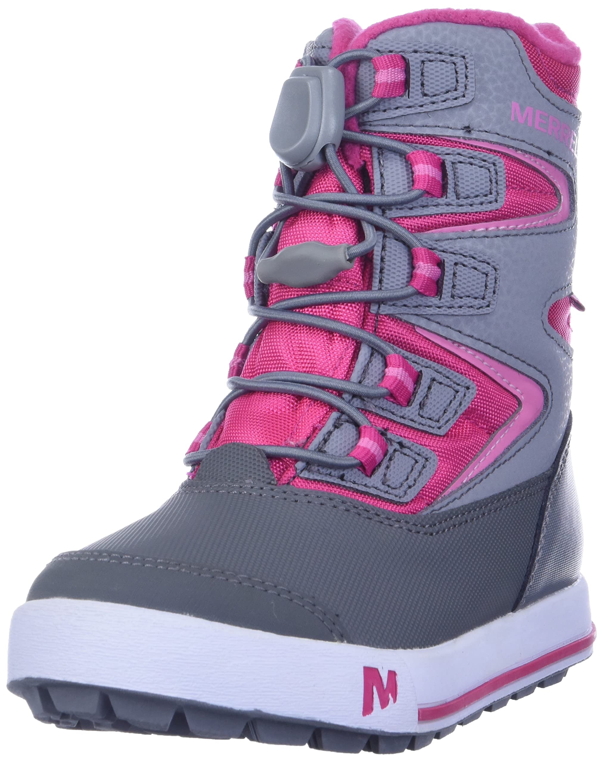 Merrell Kid's Snow Bank 3.0 Waterproof Winter Boots for Boys & Girls - Warm Insulated Snow Boots for Kids - Perfect for Snow Play, Sledding & Cold Weather Outdoor Activities