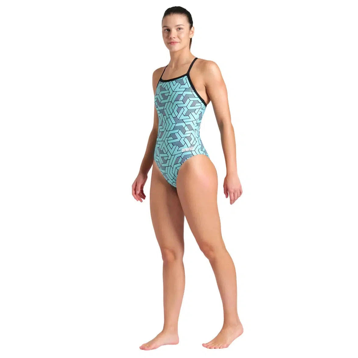 Arena Escape Lightdrop Back Swimsuit - High Performance Competitive Swimwear for Women, Perfect for Lap Swimming, Water Aerobics & Beach Activities