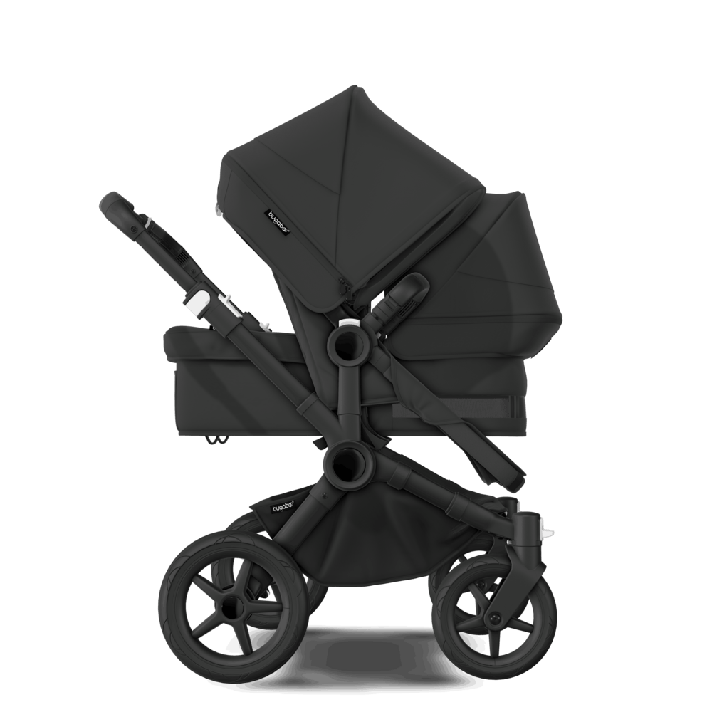 Bugaboo Donkey 5 Duo Complete Stroller - Premium Twin Baby Stroller with Reversible Seats | Perfect for City Walks, Travel & Everyday Use with Toddlers