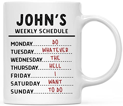 Weekly Schedule