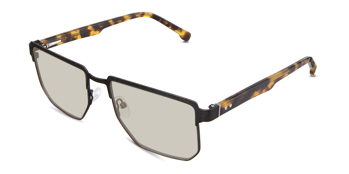 Jefferson Men's Prescription Tinted Glasses - UV Protection & Anti-Glare for Outdoor Activities, Driving & Daily Wear