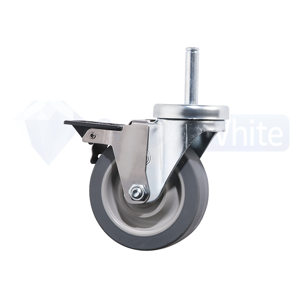 Oates Platinum Janitor Cart MKII with Heavy-Duty Wheels - Professional Cleaning Cart for Schools, Hospitals, and Office Buildings