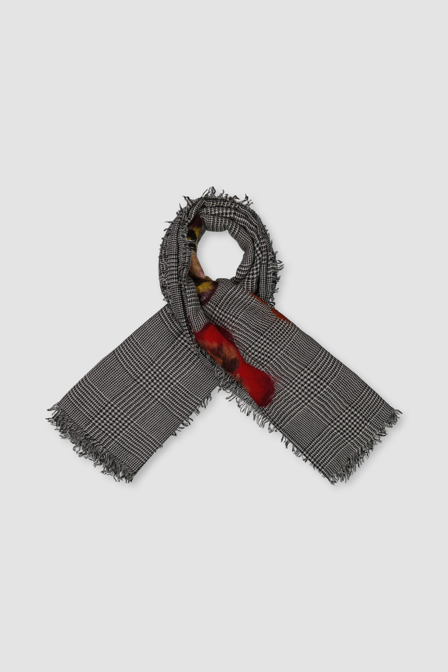 Faliero Sarti Grey Gea Scarf - Luxury Italian Cashmere Wrap for Women | Perfect for Winter Fashion, Office Elegance & Gift Giving
