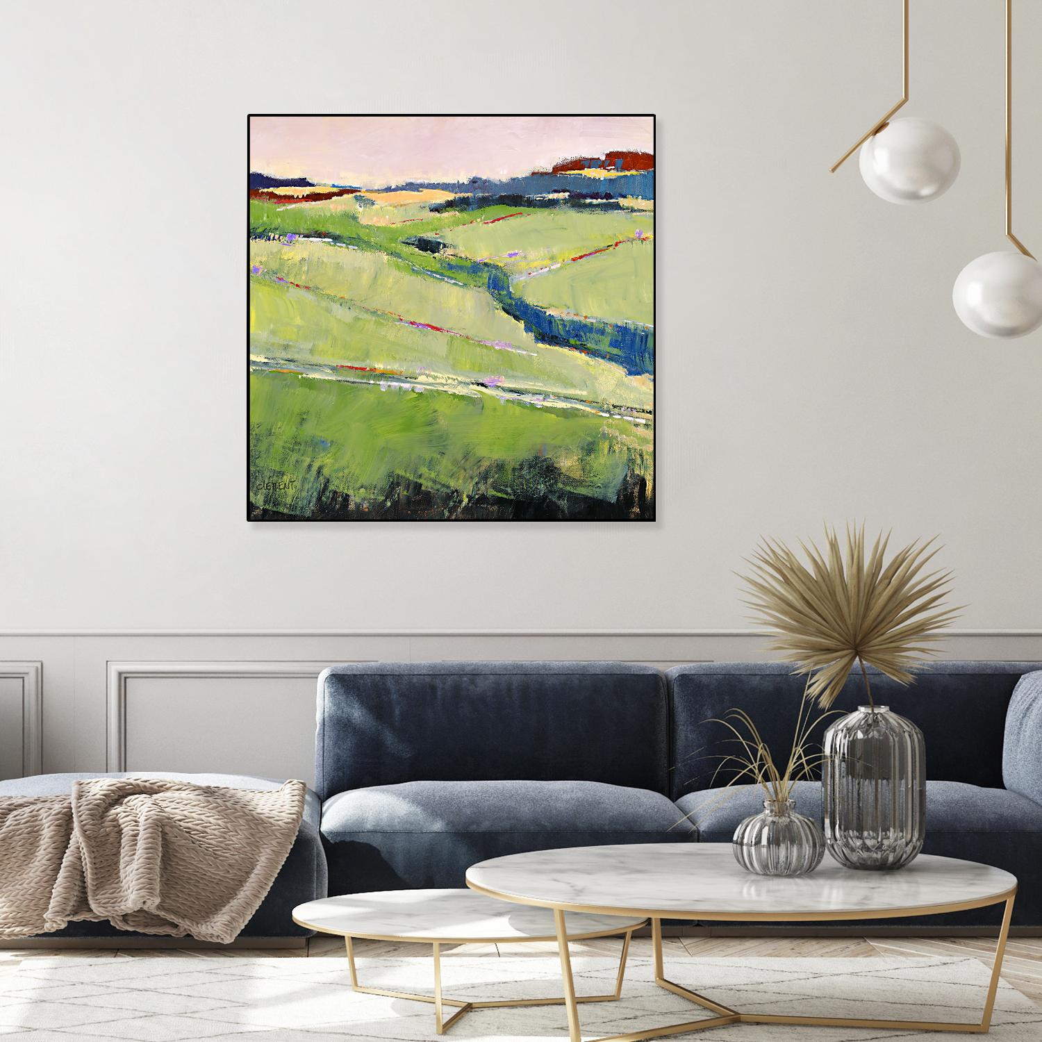 Stunning Landscape Wall Art - Hand-Painted Canvas Prints for Home & Office Decor | Perfect for Living Room, Bedroom, and Office Spaces