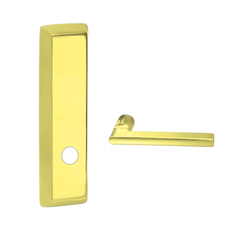 Corbin Russwin 102950ET Exit Device Trim - Dummy Function, Georgia 102 Lever Escutcheon for ED5000 Series | Commercial Door Hardware for Office Buildings & Schools