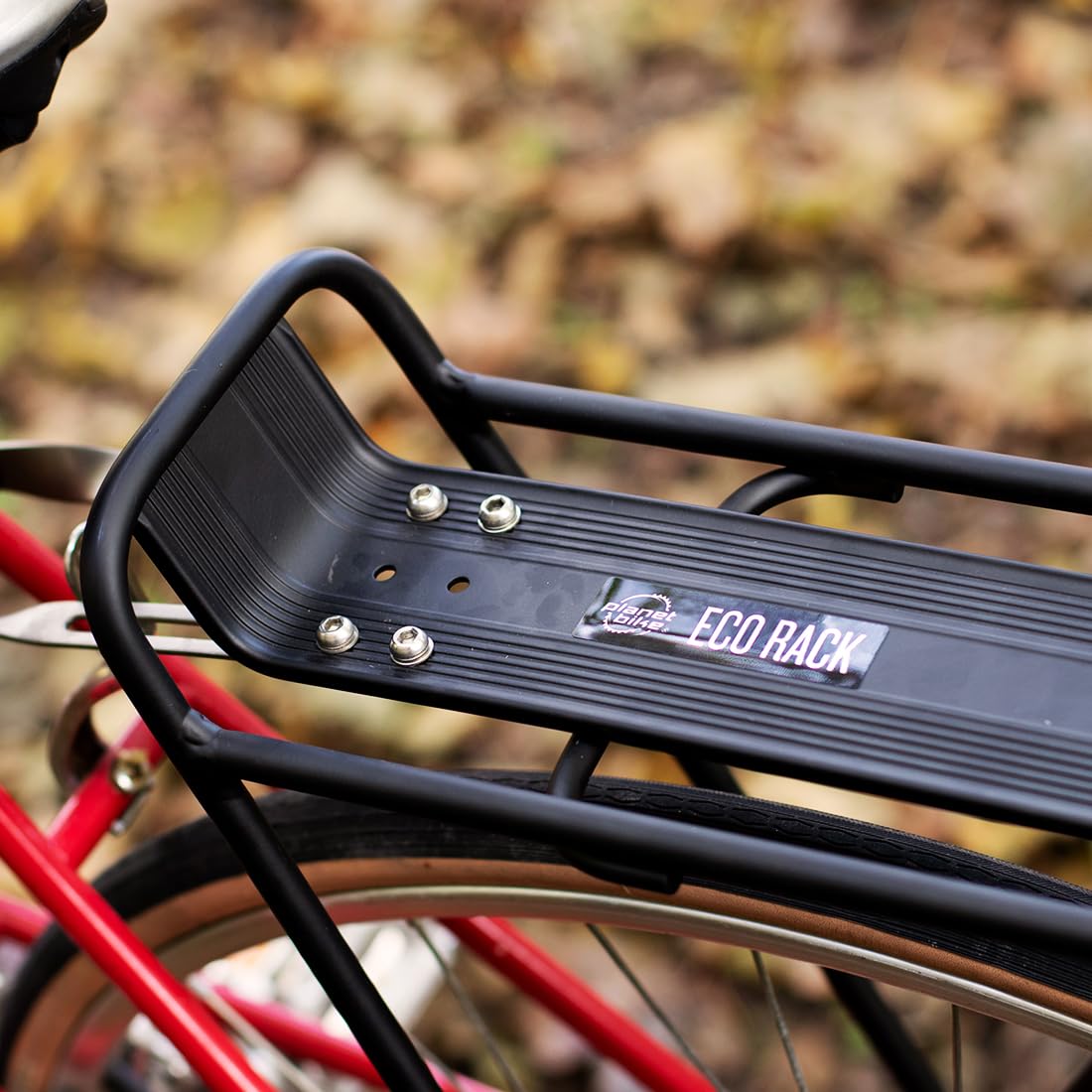 Planet Bike Eco-Friendly Bicycle Rack - Durable Rear Bike Carrier for Commuting, Touring & Grocery Hauling - Perfect for Urban Cycling & Outdoor Adventures