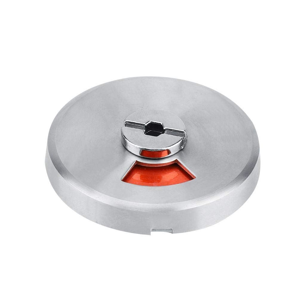 Stainless Steel Toilet Door Lock with Vacant/Engaged Indicator - 201 Grade Rustproof Bathroom Privacy Bolt Lock with Screw Fittings - Perfect for Public Restrooms, Office Bathrooms & Home Use