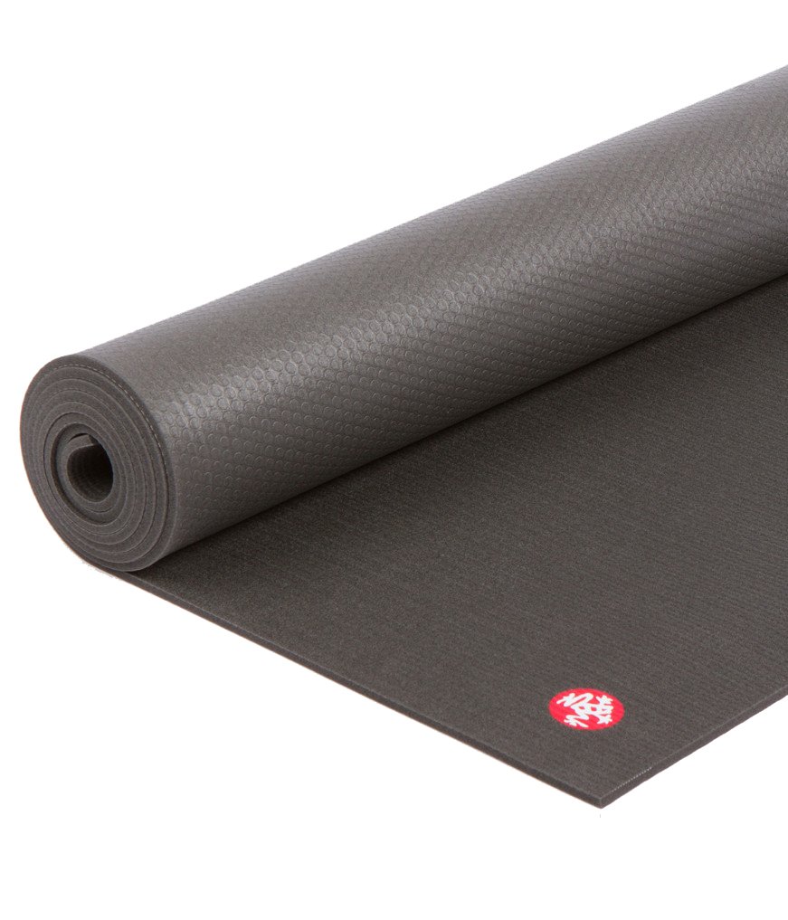 Manduka Pro Yoga Mat - Premium Non-Slip Black Yoga Mat for Professional Practice, Home & Studio Workouts - Ideal for Hot Yoga, Pilates & Meditation