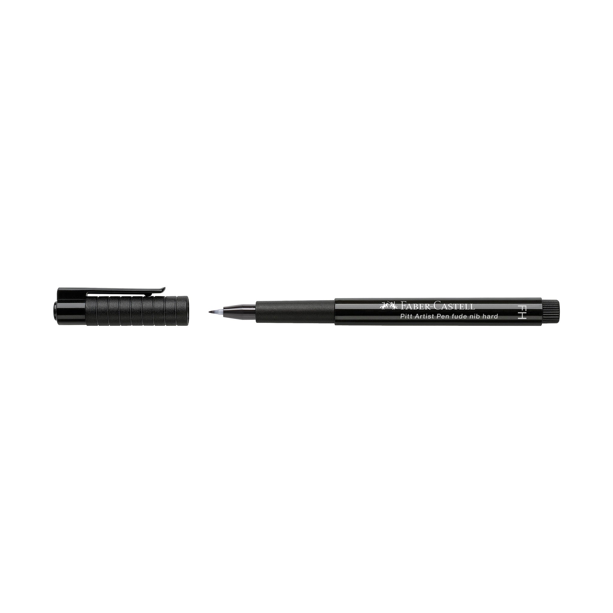 Pitt Artist Pen Fude Hard #199 Black - Professional Calligraphy & Drawing Pen for Sketching, Manga, Illustration - Perfect for Artists & Designers