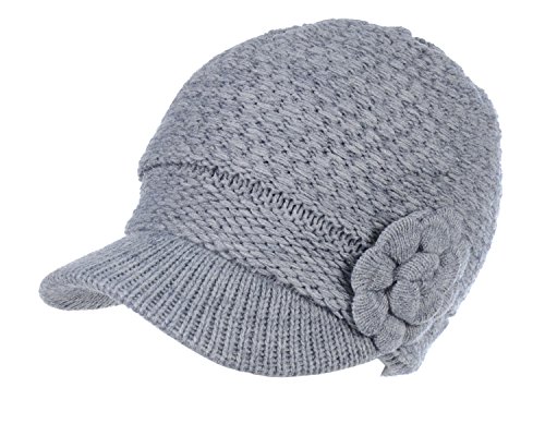 Heather Grey With Flower