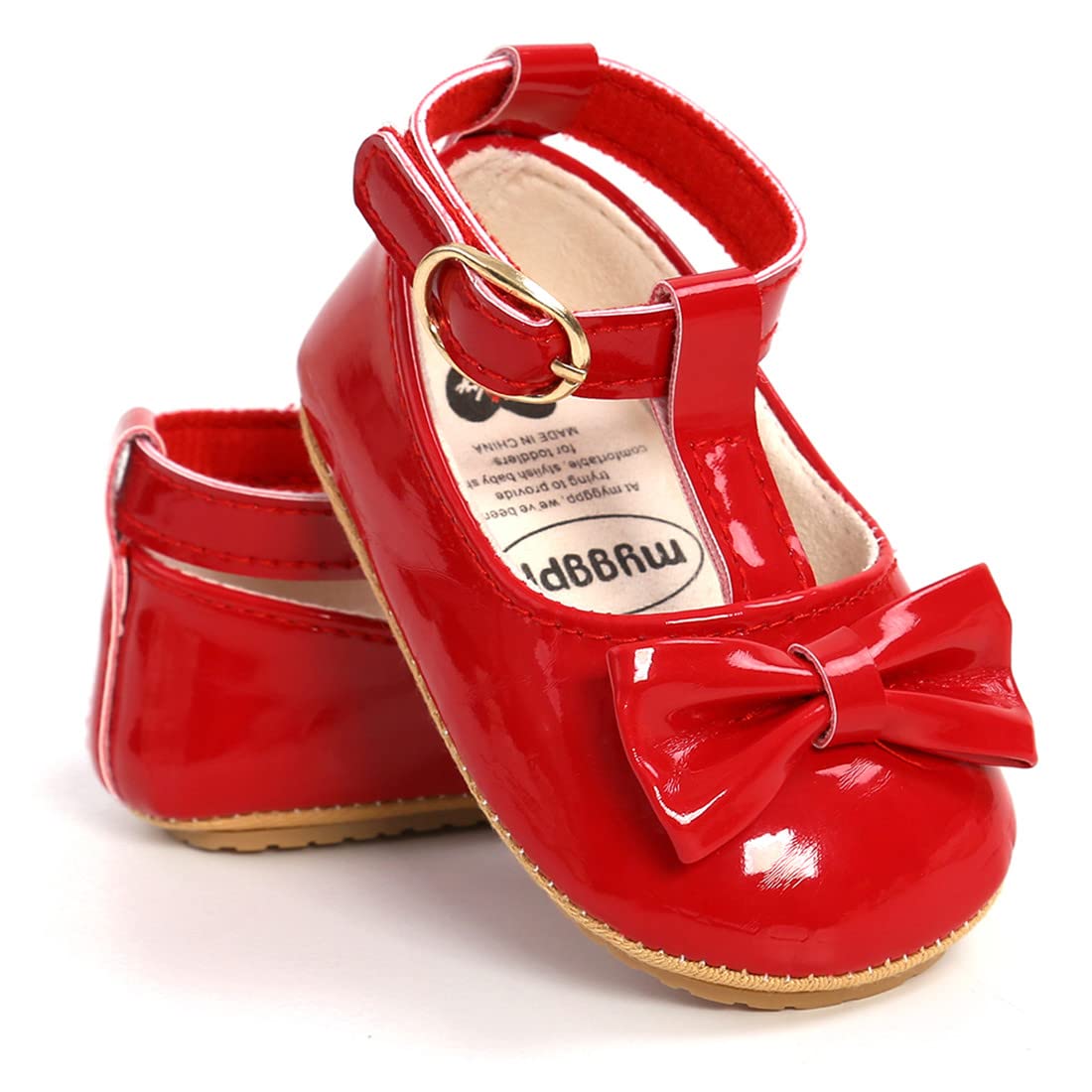 Baby Girl Shoes for Infant Toddler - Soft Sole Mary Jane Princess Walking Shoes for Prewalkers & First Walkers - Perfect for Weddings, Parties, and Special Occasions