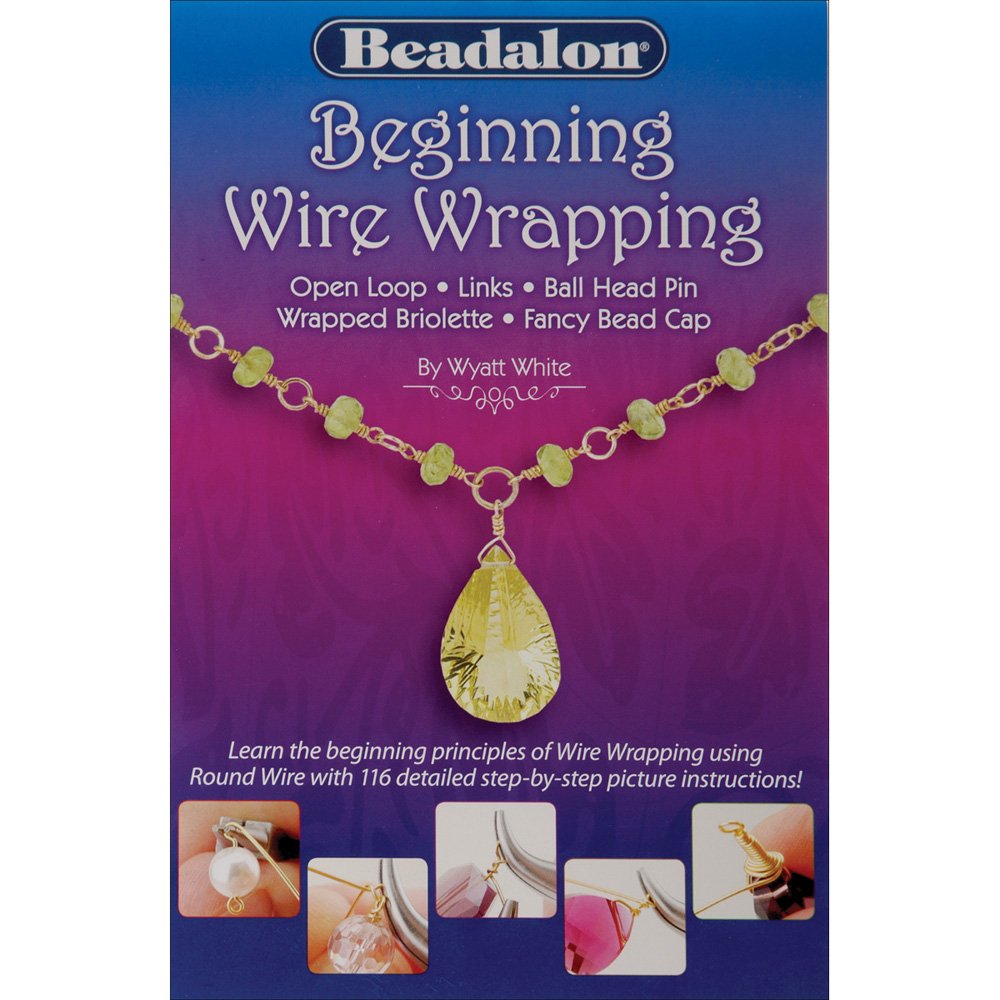 Beadalon Beginner Wire Wrapping Kit - Jewelry Making Supplies for DIY Necklaces, Bracelets & Earrings - Perfect for Crafting, Gifts & Jewelry Design Projects
