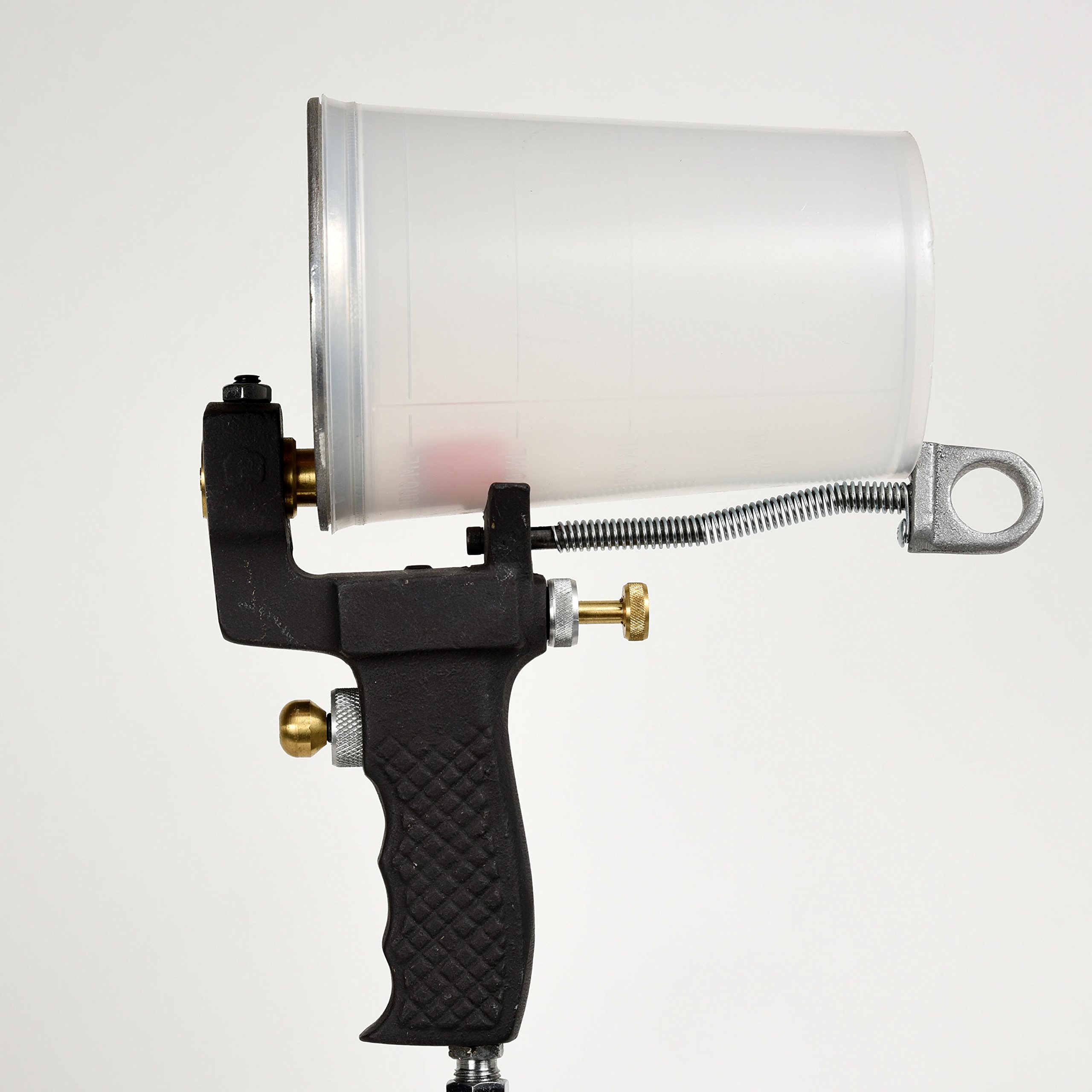 G100 Gel Coat Spray Gun - Aluminum 4032 Professional HVLP Spray Gun for Automotive, Marine & Industrial Coatings - Perfect for Boat Repair, Car Painting & DIY Projects