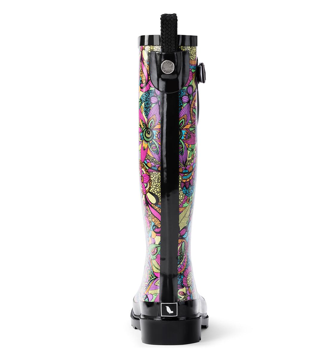Rhythm Rain Boots for Women - Waterproof Rubber Rain Boots with Comfortable Cushioning - Perfect for Gardening, Hiking & Outdoor Activities