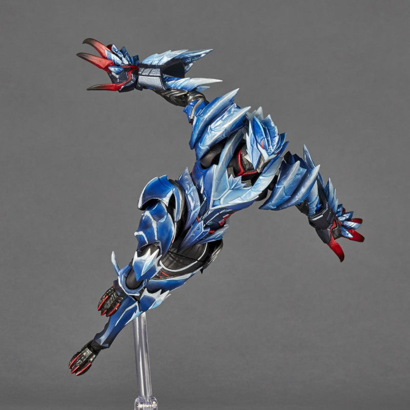 Amazing Yamaguchi Revoltech Figure Complex Hunter (Lunagaron Armor Set) - Monster Hunter Rise: Sunbreak NR027 Action Figure - Highly Articulated Collectible for Fans & Gamers - Perfect for Display, Cosplay, and Gaming Enthusiasts