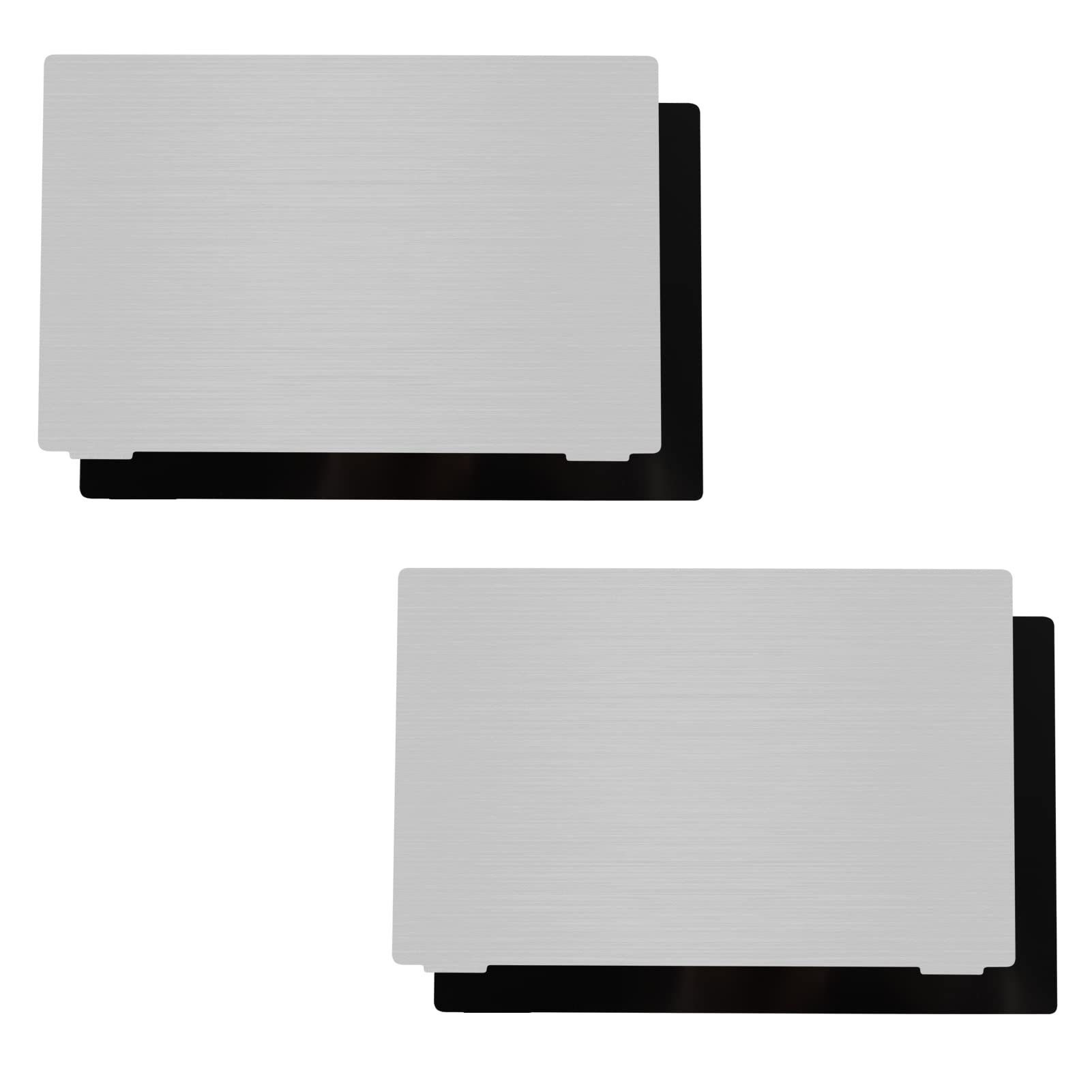 2PCS Flexible Steel Resin 3D Printer Plate with Magnetic Sheet - 196 x 126 mm Build Plate for Elegoo Saturn - Perfect for High-Precision Printing & Easy Model Removal