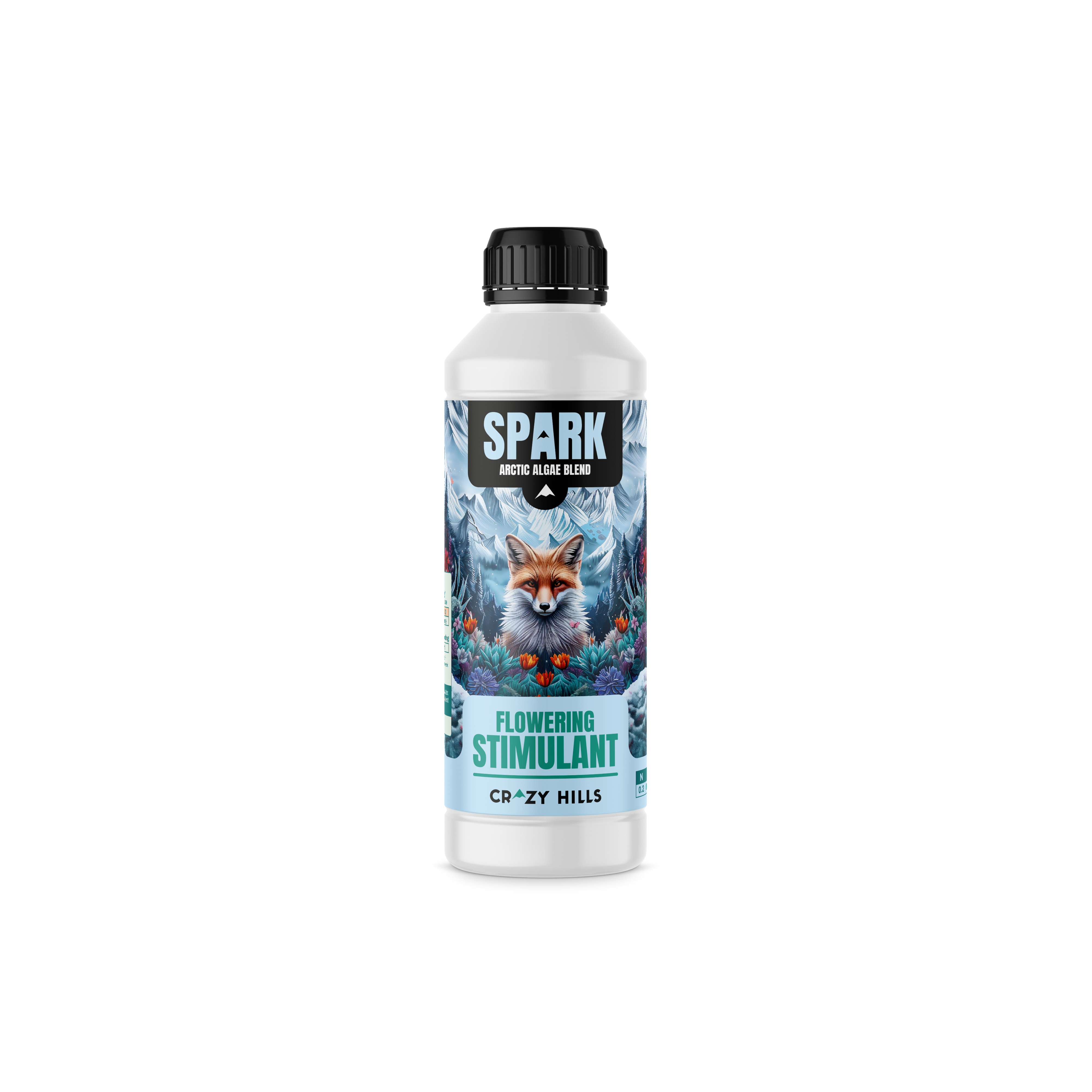 Crazy Hills Organic Spark Flowering Stimulant - Boost Plant Growth & Blooms for Indoor & Outdoor Gardens | Perfect for Hydroponics, Soil, and Greenhouse Use